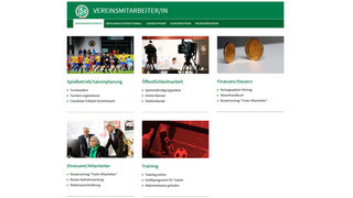 Die Praxishilfen richten sich an ehrenamtliche Vereinsmitarbeiter und sind sowohl auf DFB.de... © DFB