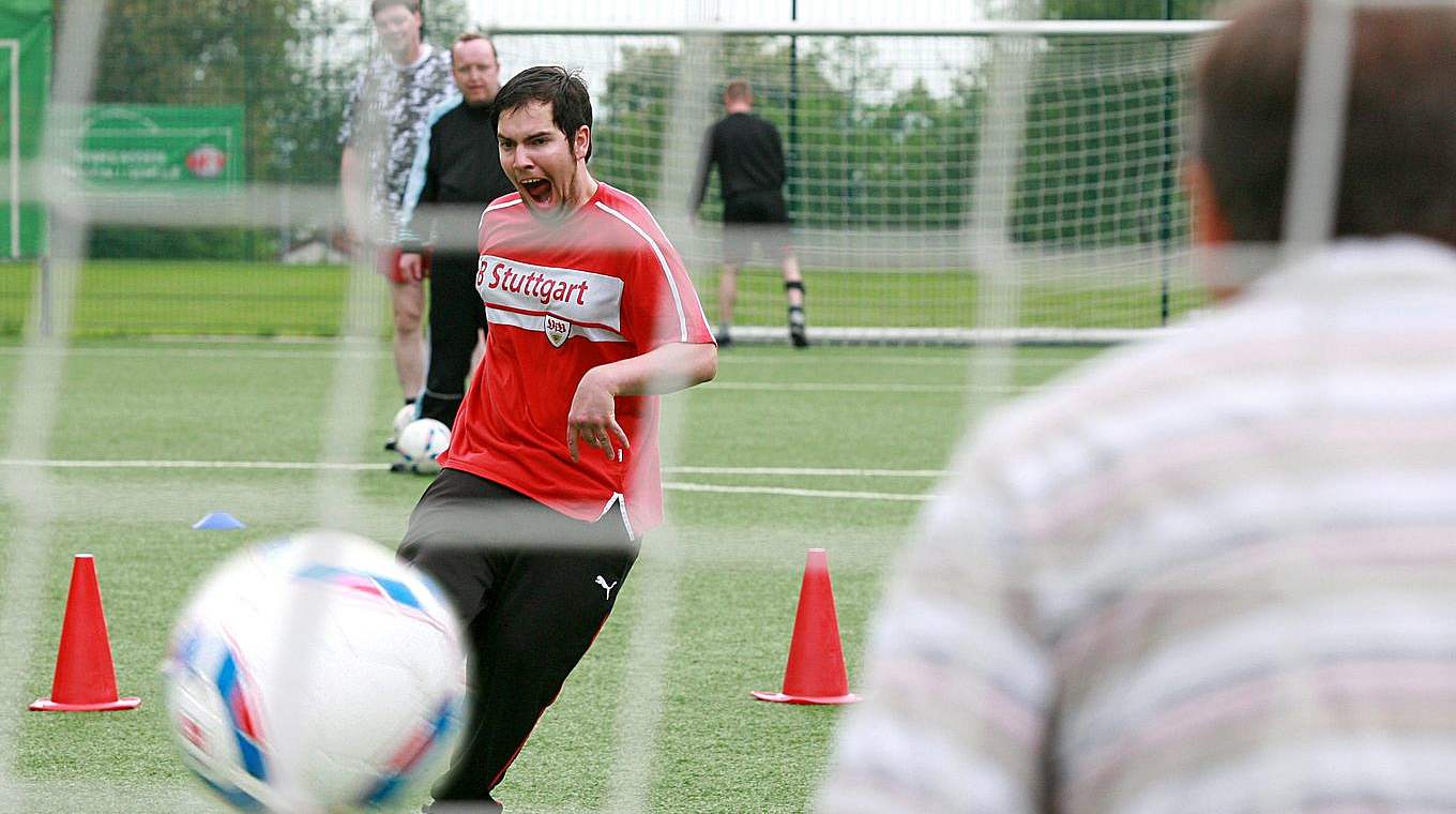 Neun Facetten des Handicap-Fußballs können im DFBnet-Vereinsmeldebogen hinterlegt werden. © Carsten Kobow, Sepp-Herberger-Stiftung