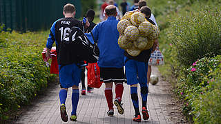 Geringfügig Beschäftigte sind im Fußballverein häufig anzutreffen. © philippka