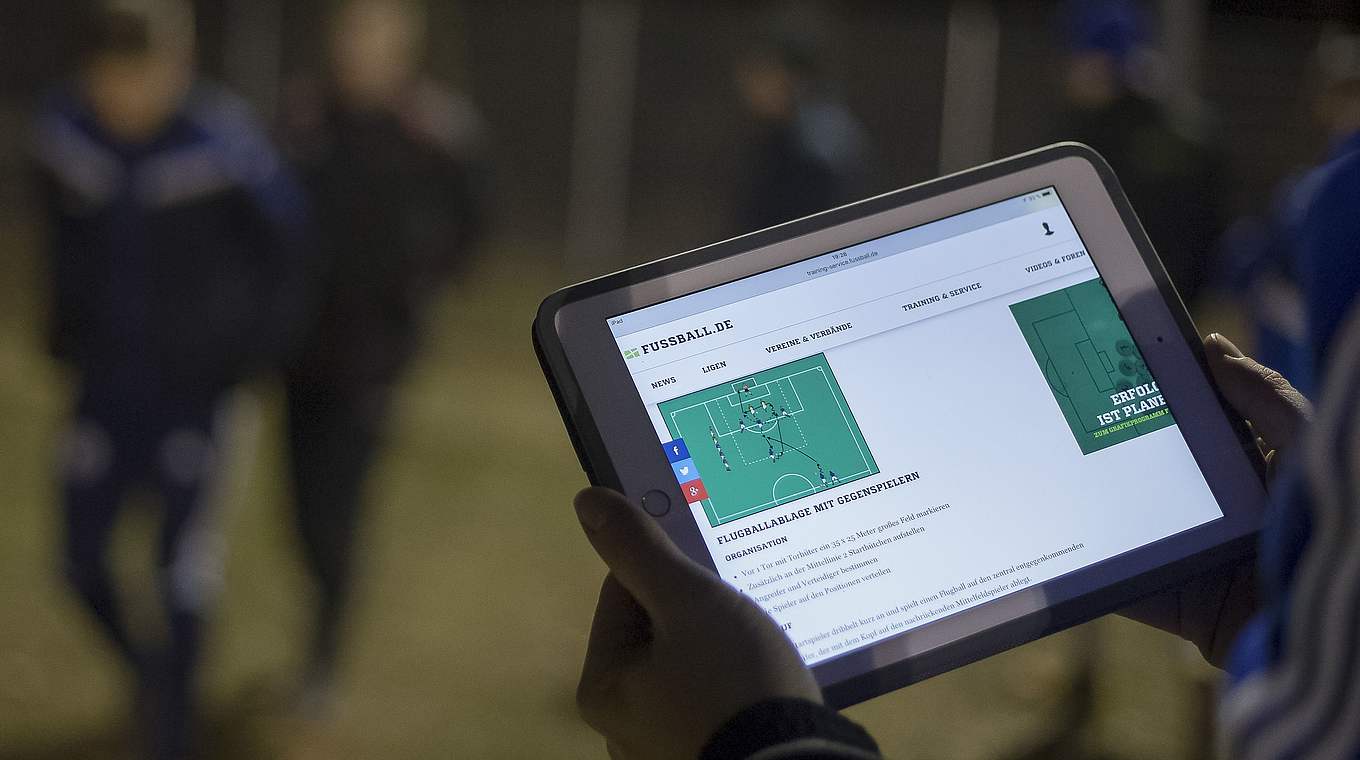 Nur ein Bestandteil der Online-Angebote des DFB: Digitale Trainingstipps © Getty Images