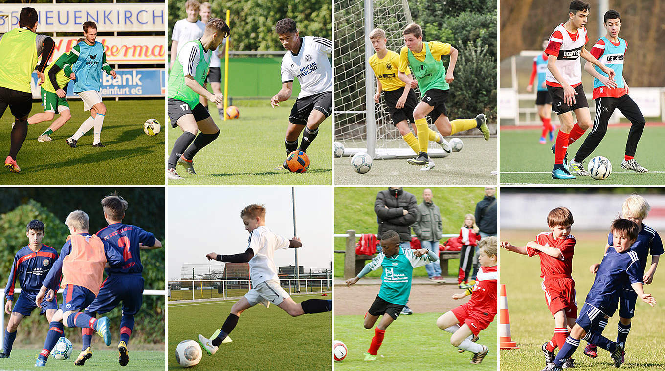 Wie übt man am besten das Kopfballtraining? - "Training & Service" gibt Tipps © DFB