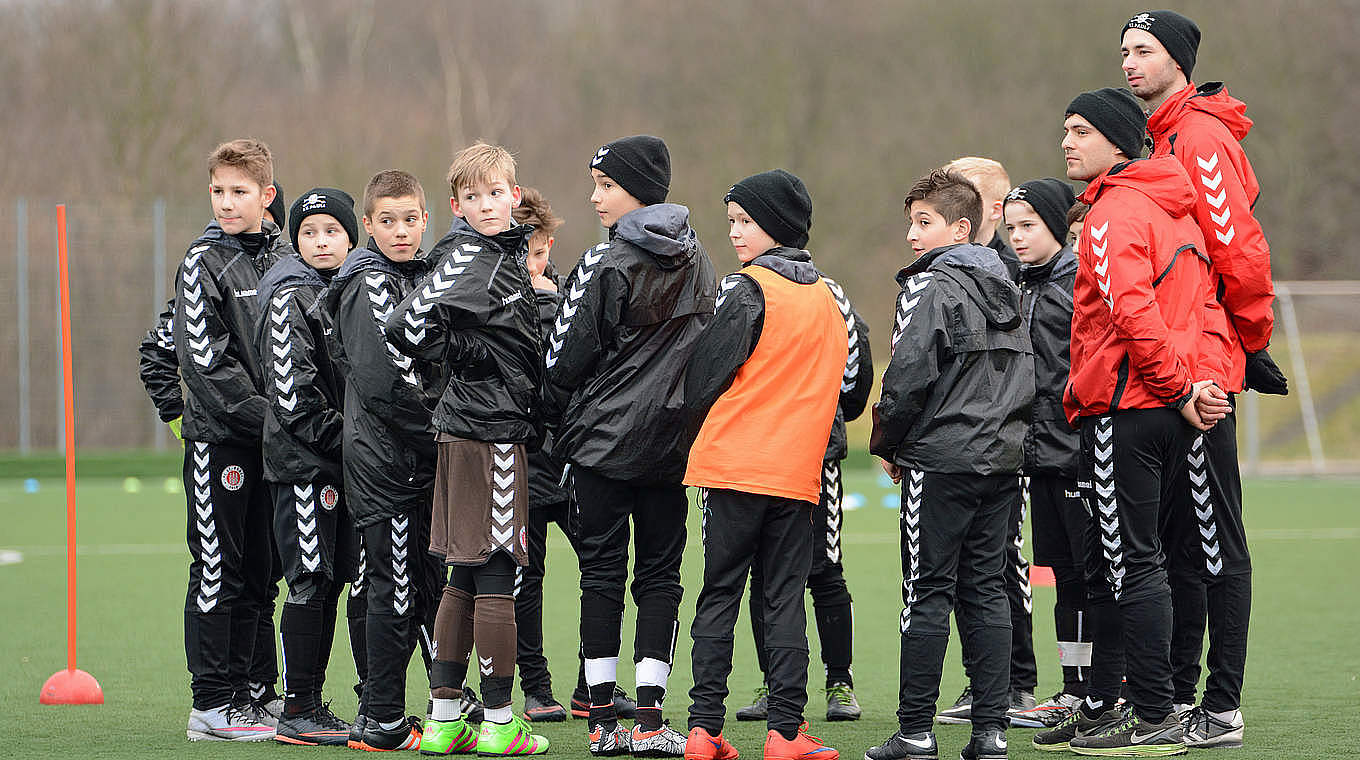 Schnell im Kopf II: Auch die Pauli-Talente schulen die Handlungsschnelligkeit. © Nils Eden