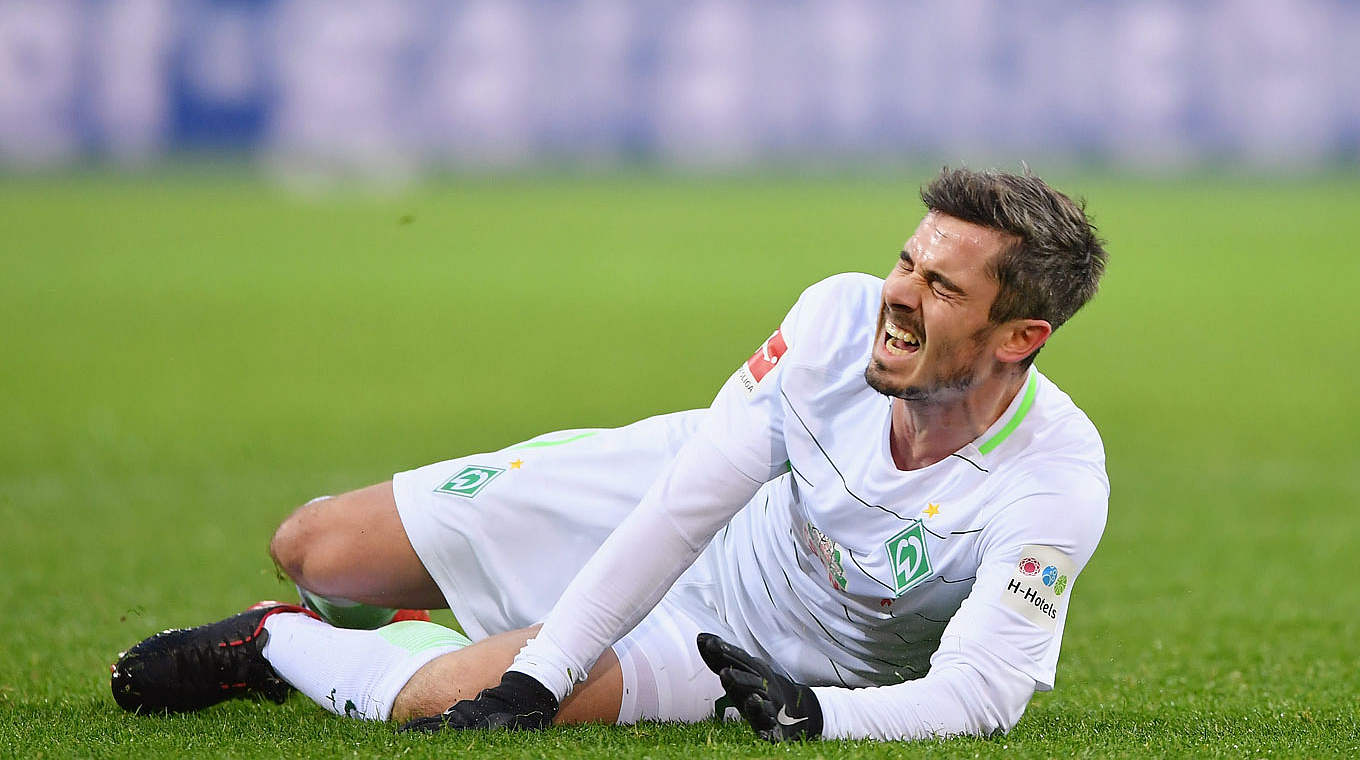 Fin Bartels ist einer von neun Spielern, auf die Werder Bremen derzeit verzichten muss. © 2017 Getty Images