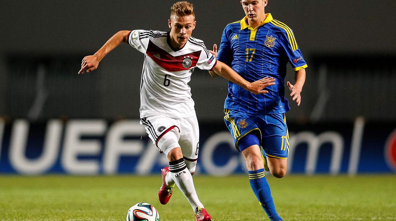 War bei der U 19-EM 2014 einer der Leistungsträger des deutschen Teams: Joshua Kimmich von RB Leipzig (l.) © Getty Images