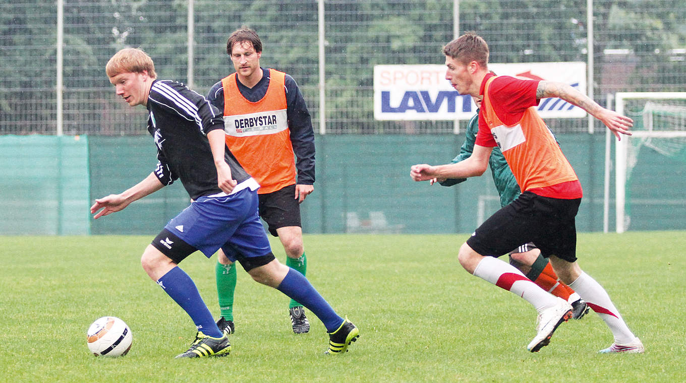 Nach Ballgewinn möglichst schnell umschalten! © Klaus Schwarten