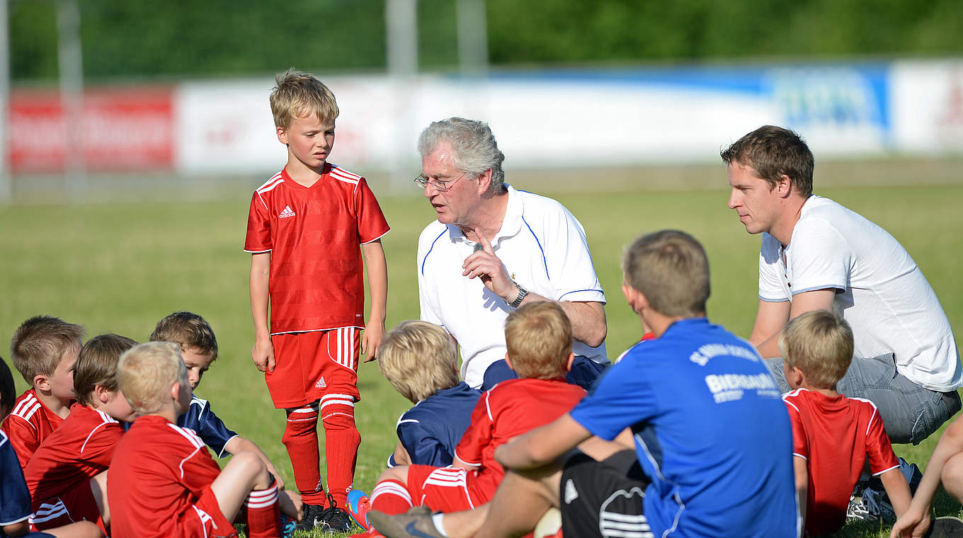 Unterstützende Elternteile können Ihre Arbeit als Trainer erleichtern! © Klaus Schwarten