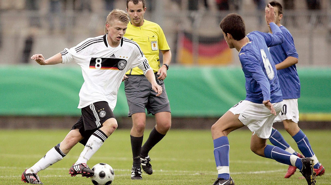 Gefährlich ist, wer seinen Gegner auch mal stehenlassen kann! © 2008 Getty Images