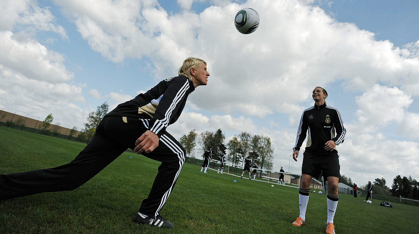 Abwechslung beim Training: Mit Spaß beim Fußballtennis © Klaus Schwarten