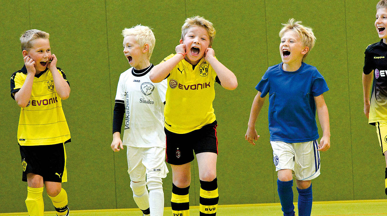 Gibt viele informative Tipps zum Thema Training: der Themenbereich "Mein Fußball" © DFB