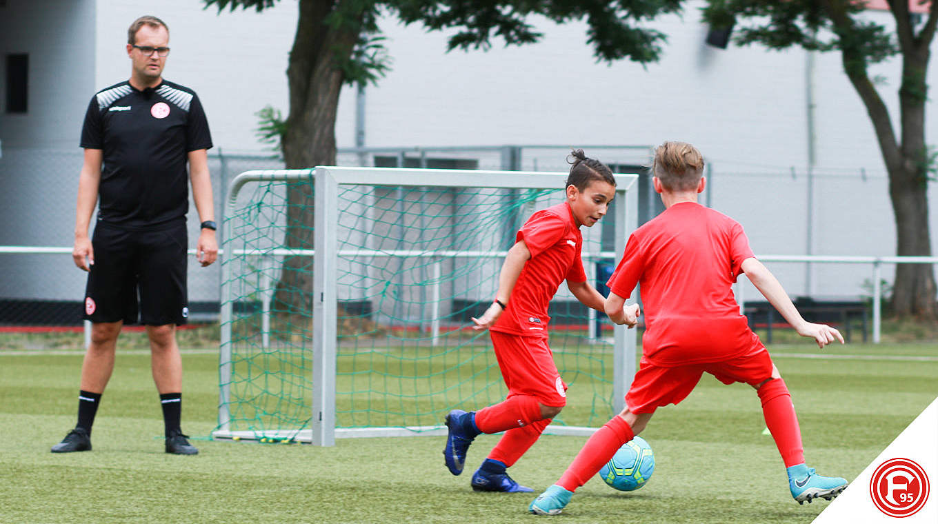 Verbessern ihre Reaktionsfähigkeit: die E-Junioren von Fortuna Düsseldorf  © Fortuna Düsseldorf