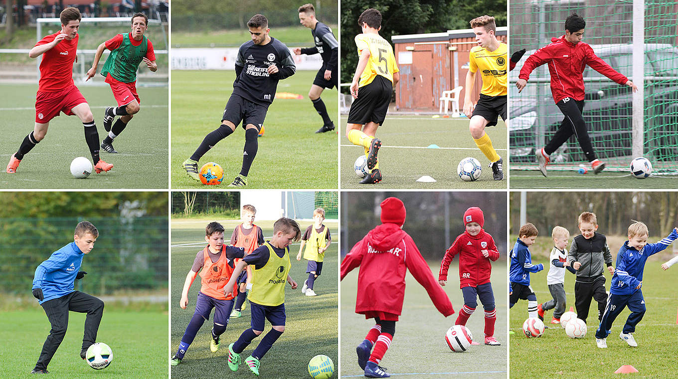 Bei den unterschiedlichen Jugendteams: Verschiedene Trainingsformen im Fokus © DFB