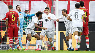 In Köln mit einem Blitzstart: Bundesliga-Tabellenführer Bayern München © Getty Images