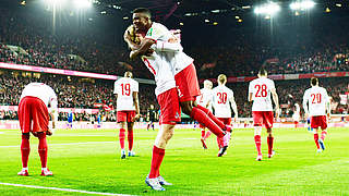Auf der Erfolgsspur: Der 1. FC Köln feiert den nächsten Sieg! © 2020 Getty Images